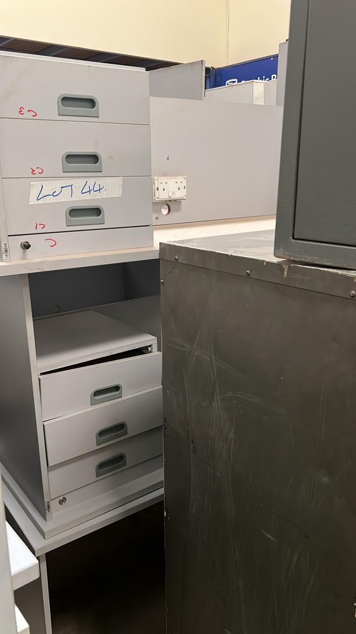 3 Single pedestal desks